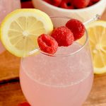 This Pink Lemonade Vodka Punch recipe is only three ingredients!! It is so easy and perfect for a party!