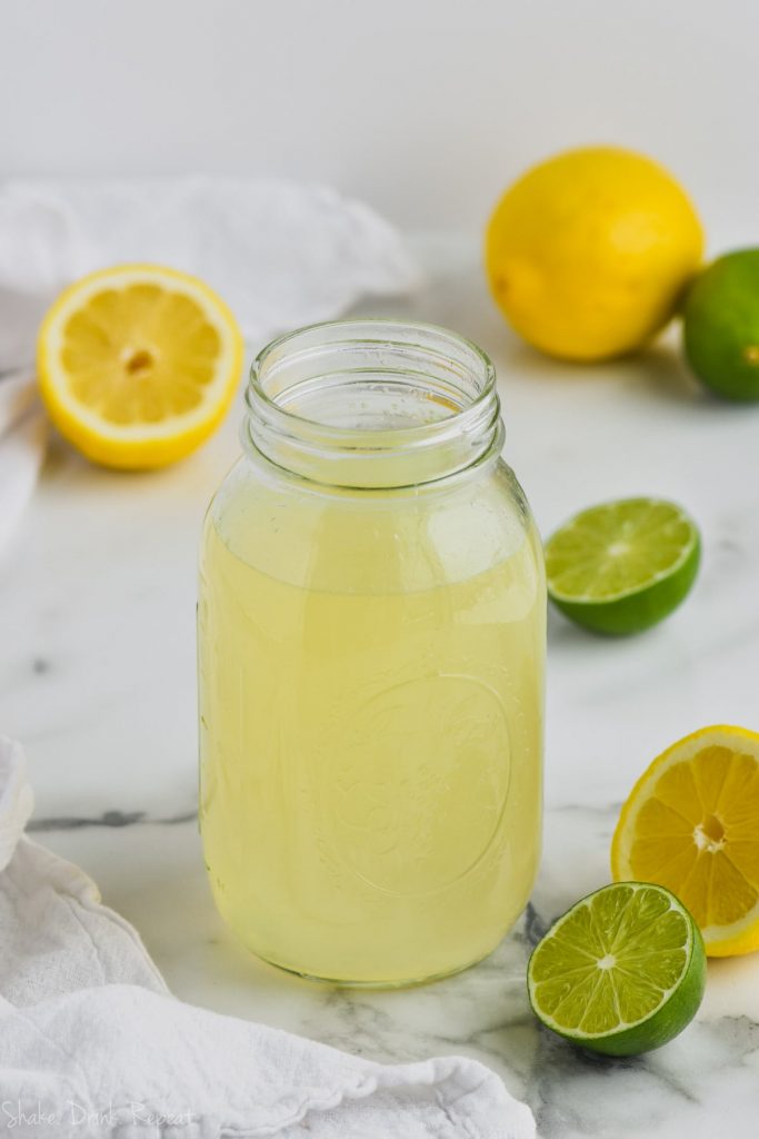 Sweet and Sour Mix Shake Drink Repeat