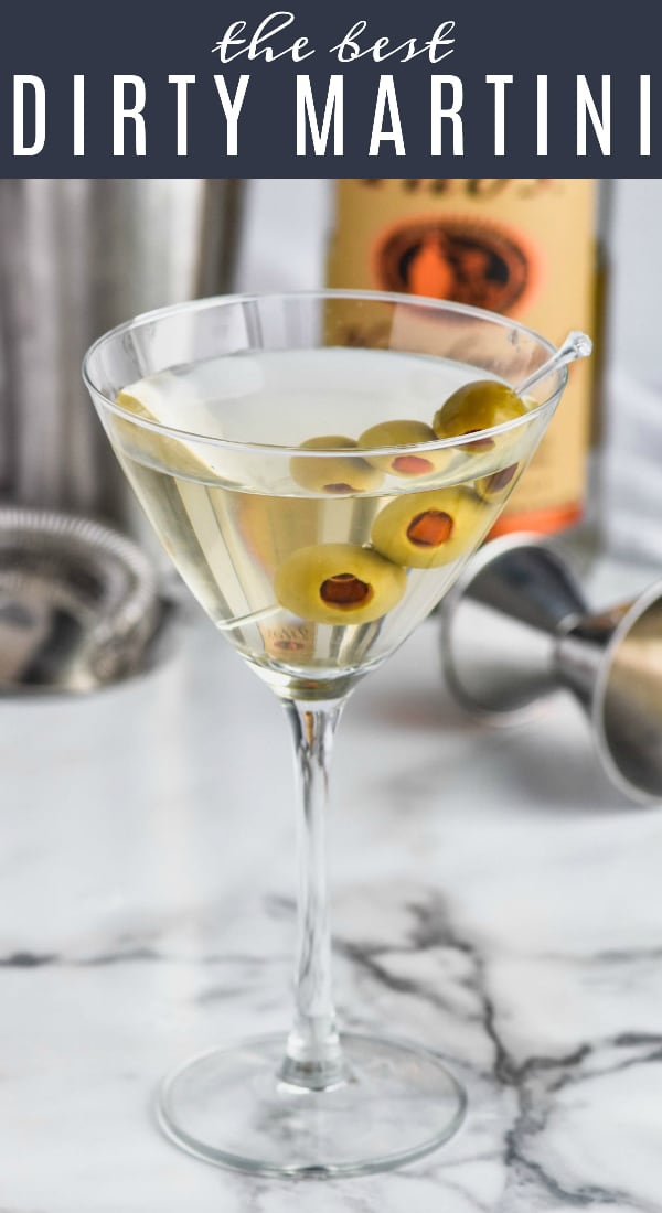 Dirty Martini Recipe Gin Vermouth Bryont Blog