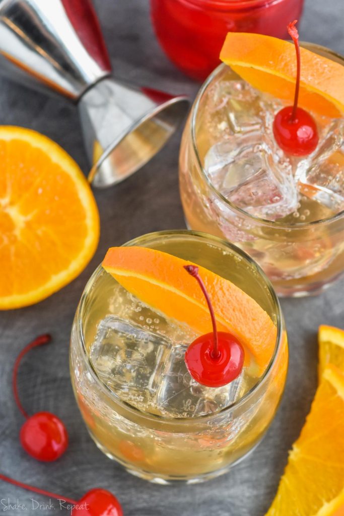 Amaretto Sour Shake Drink Repeat