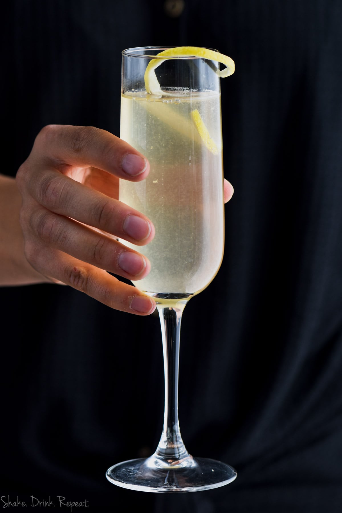 french_75_with_gin_image Shake Drink Repeat