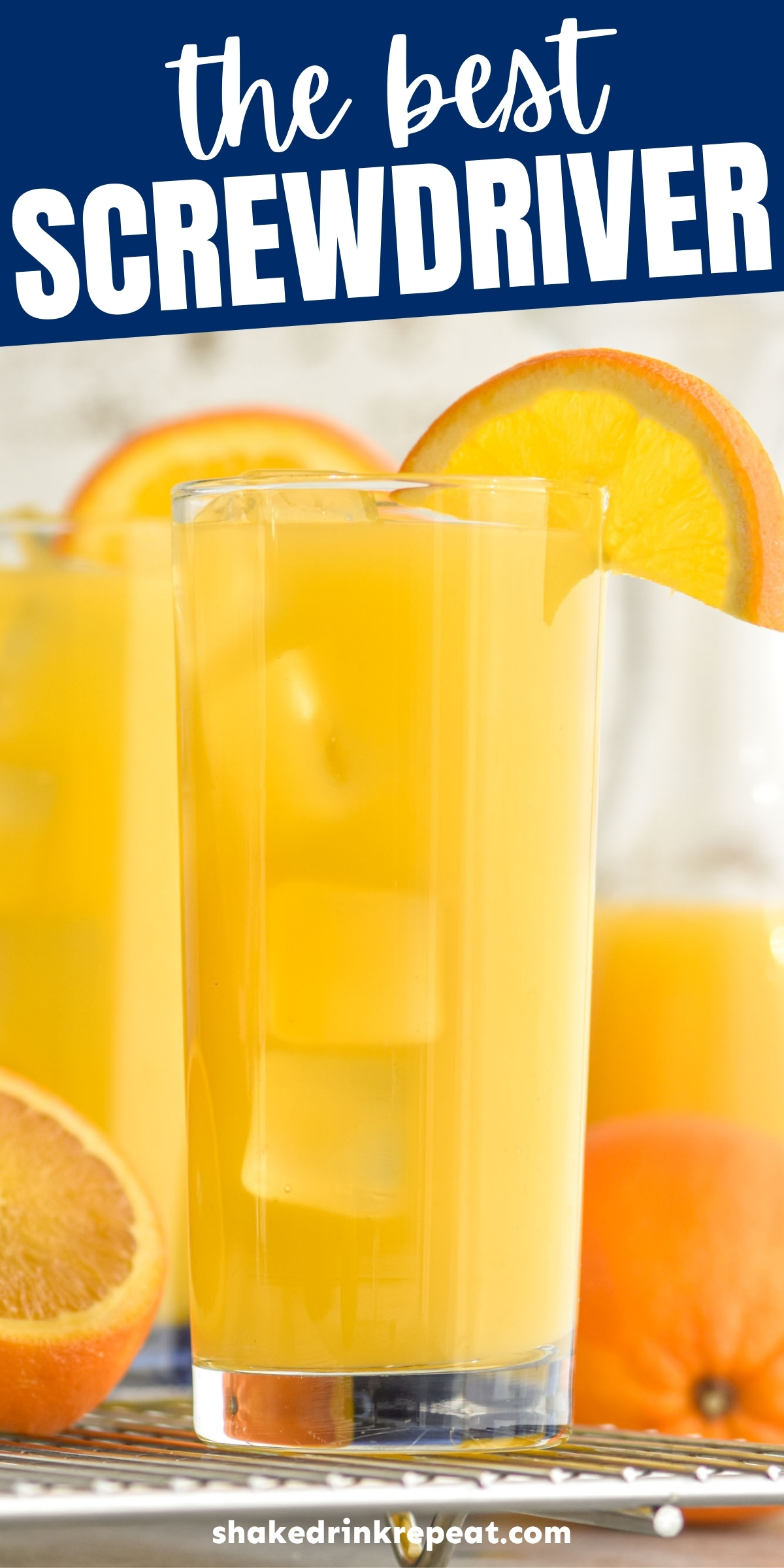 Screwdriver Shake Drink Repeat