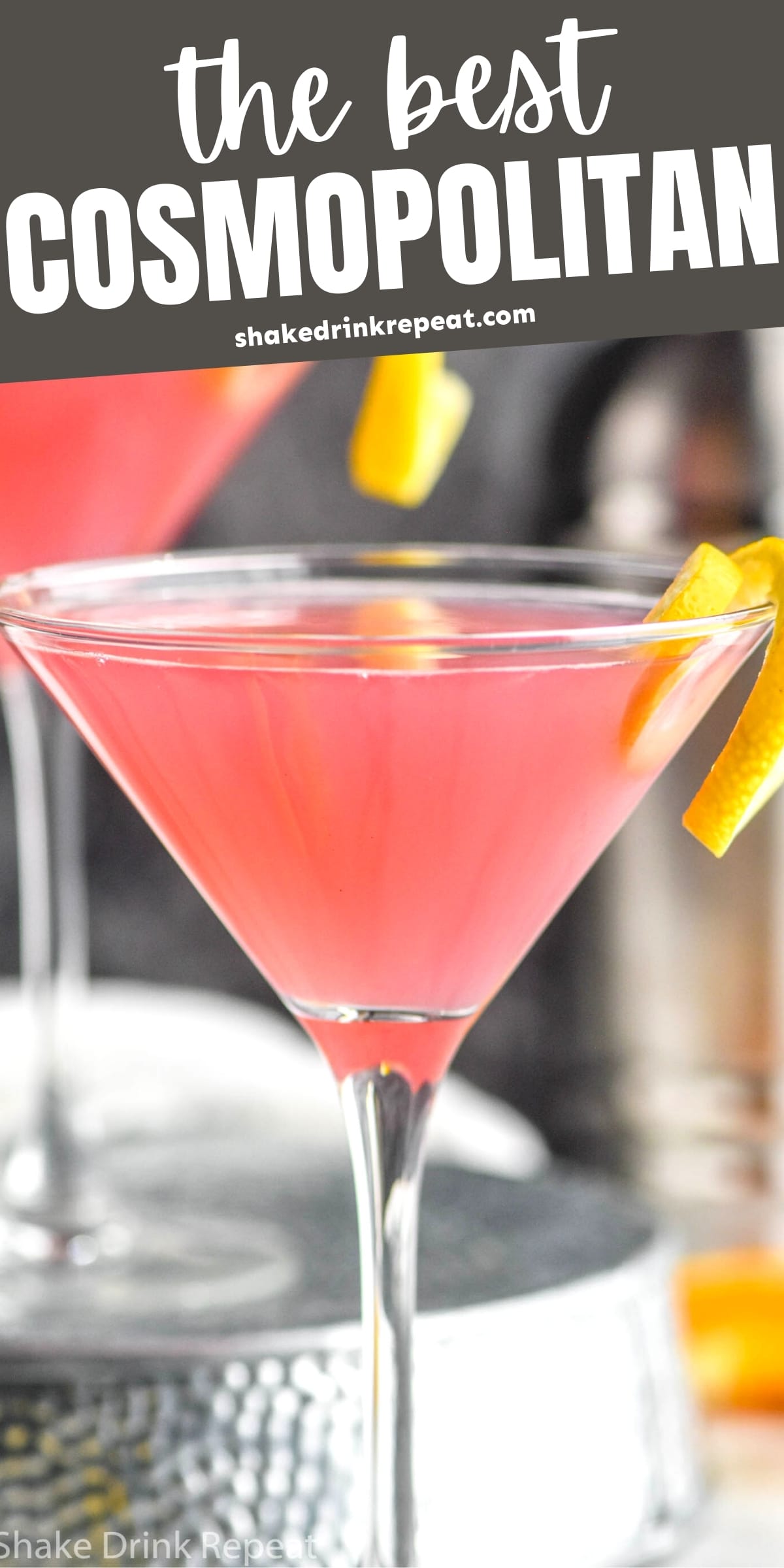 blue cosmopolitan drink