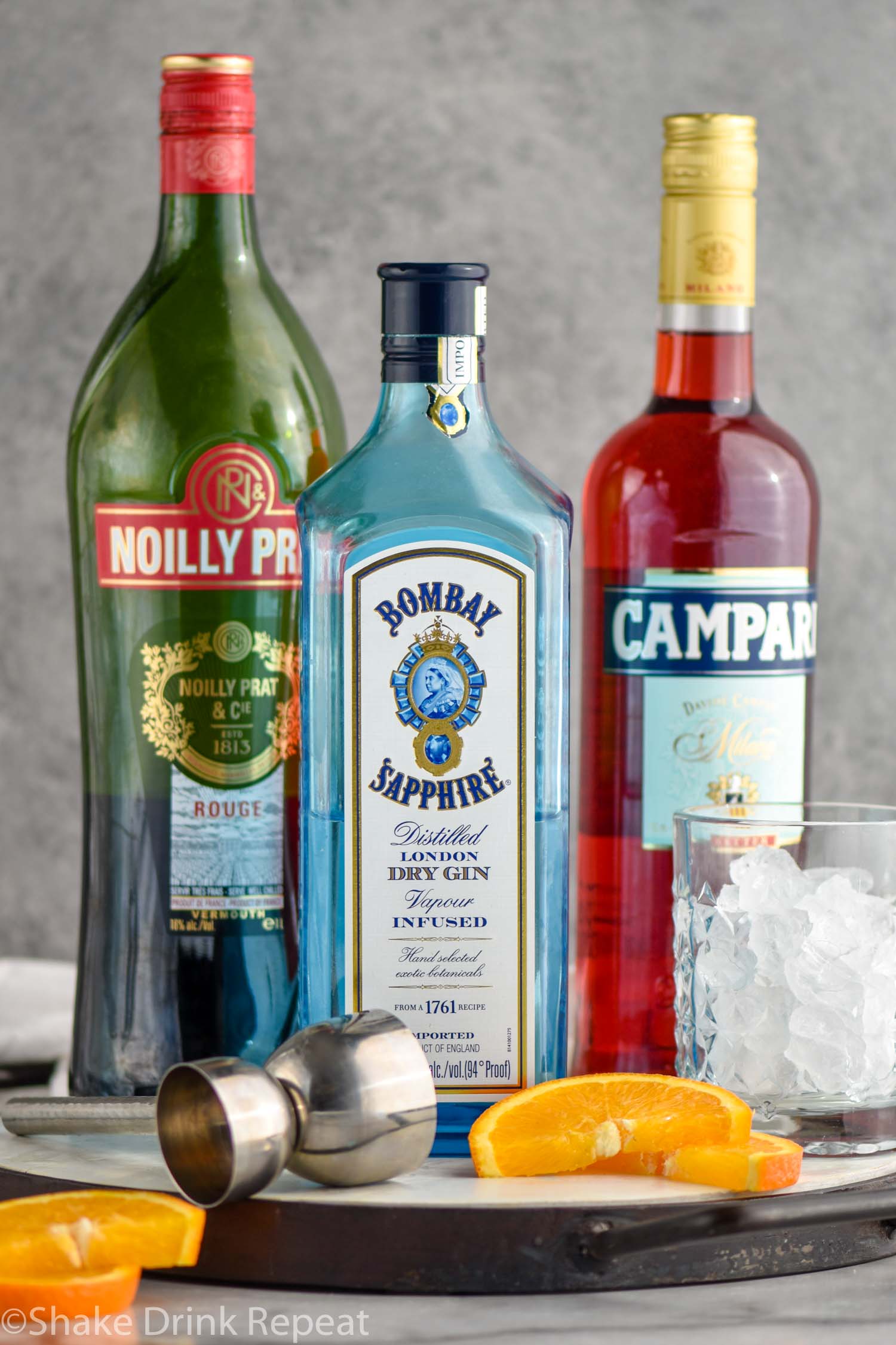 Negroni Shake Drink Repeat