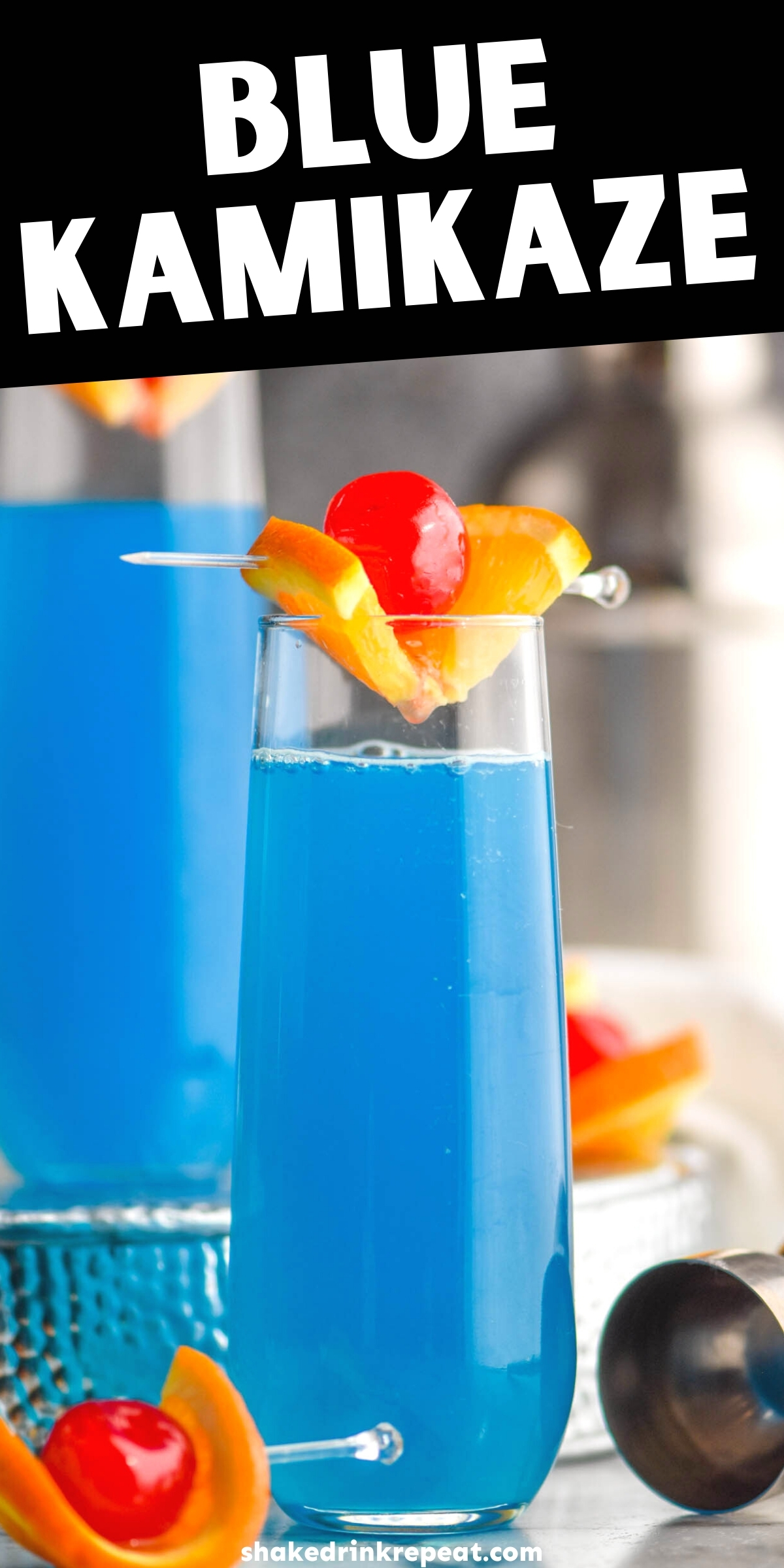 Blue Kamikaze - Shake Drink Repeat