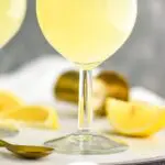 Gin Fizz cocktail in a glass