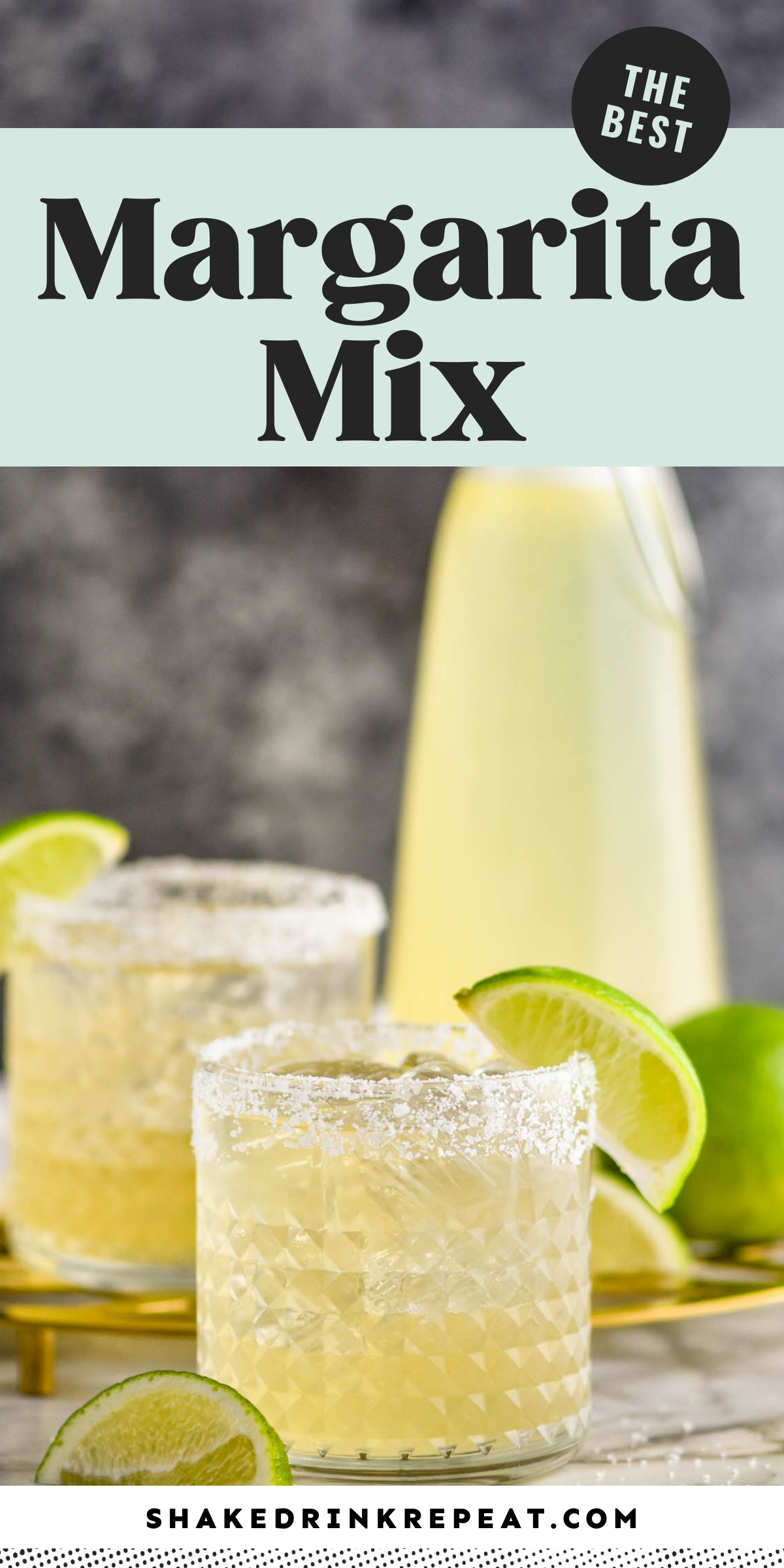 Margarita Mix Shake Drink Repeat