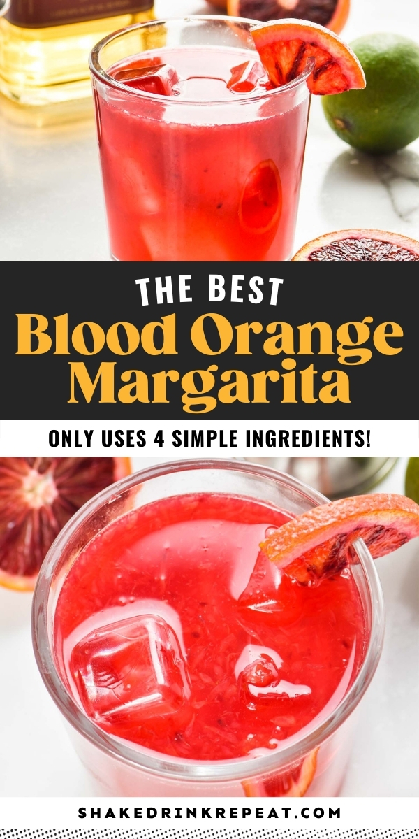 Blood Orange Margarita Shake Drink Repeat
