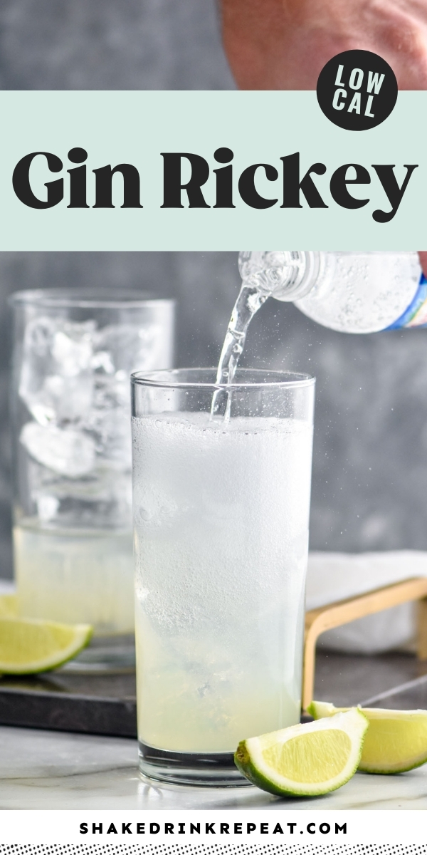 Gin Rickey Recipe Shake Drink Repeat