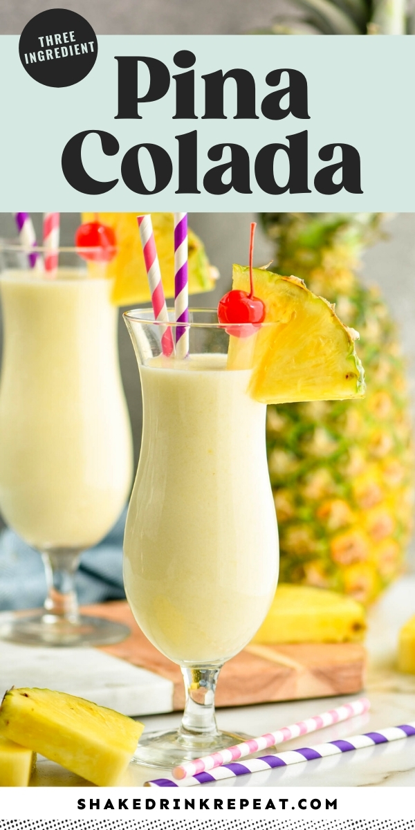 Pina Colada Shake Drink Repeat