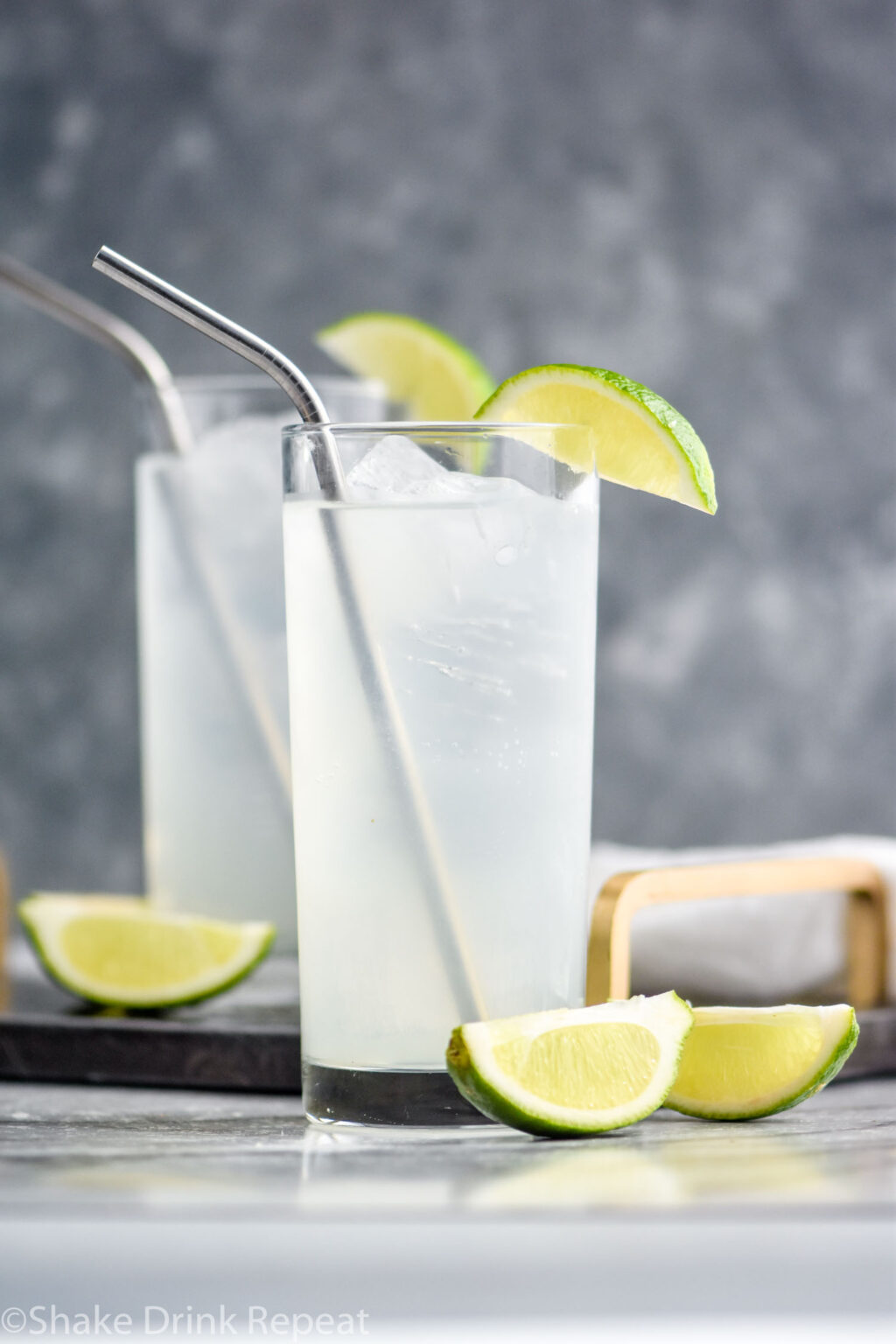 Gin Rickey Recipe Shake Drink Repeat