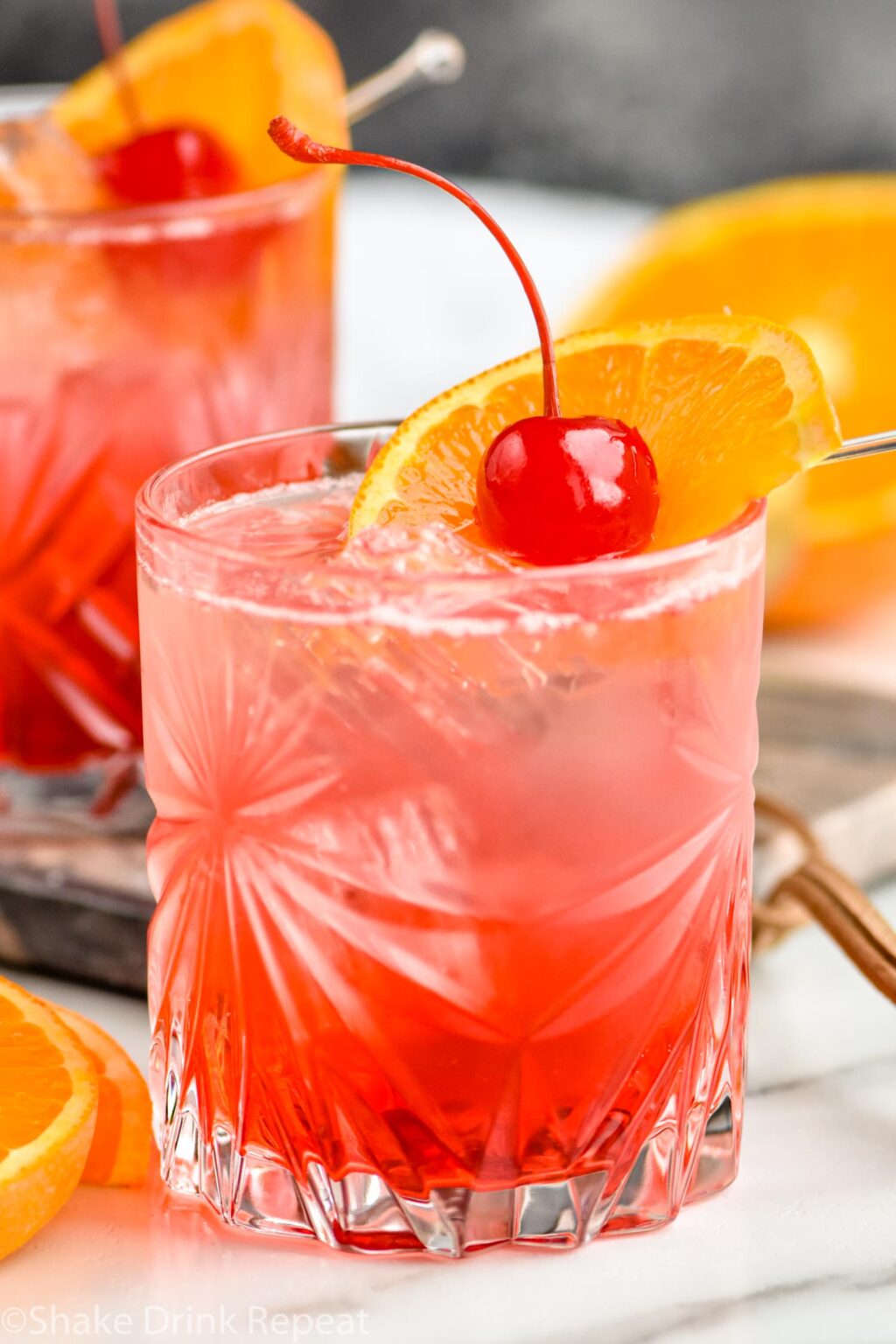 Cherry Vodka Sour - Shake Drink Repeat