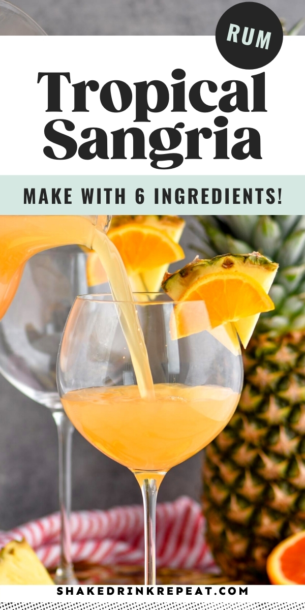 Tropical Sangria Shake Drink Repeat