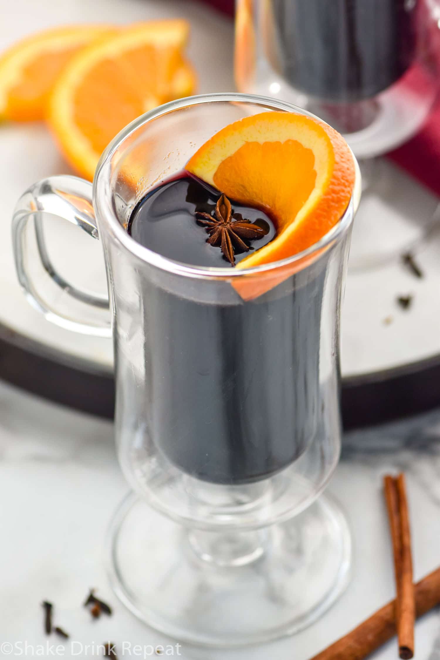 Slow Cooker Mulled Wine - Simple Joy