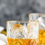 two glasses of French Connection cocktail recipe with ice