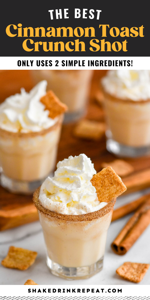 Cinnamon Toast Crunch Shot Shake Drink Repeat