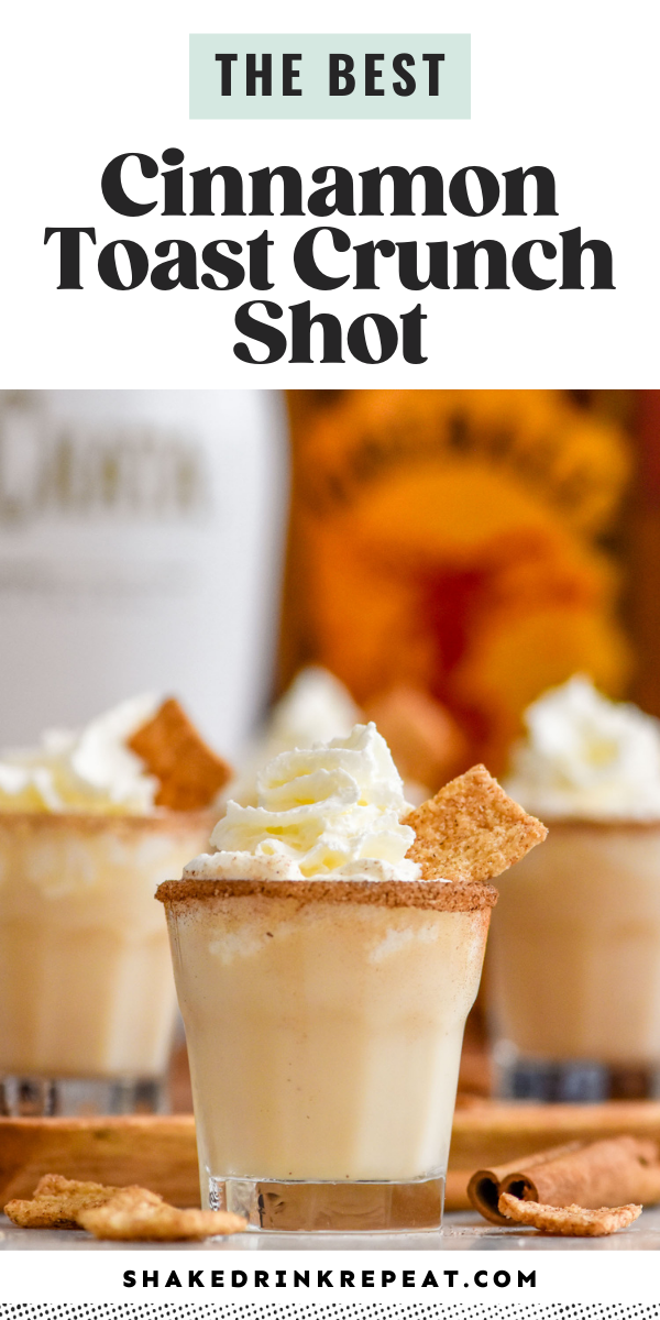 Cinnamon Toast Crunch Shot Shake Drink Repeat
