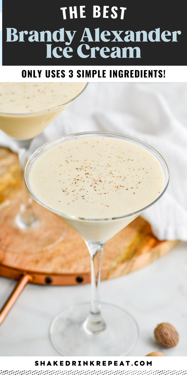 Brandy Alexander Ice Cream Shake Drink Repeat