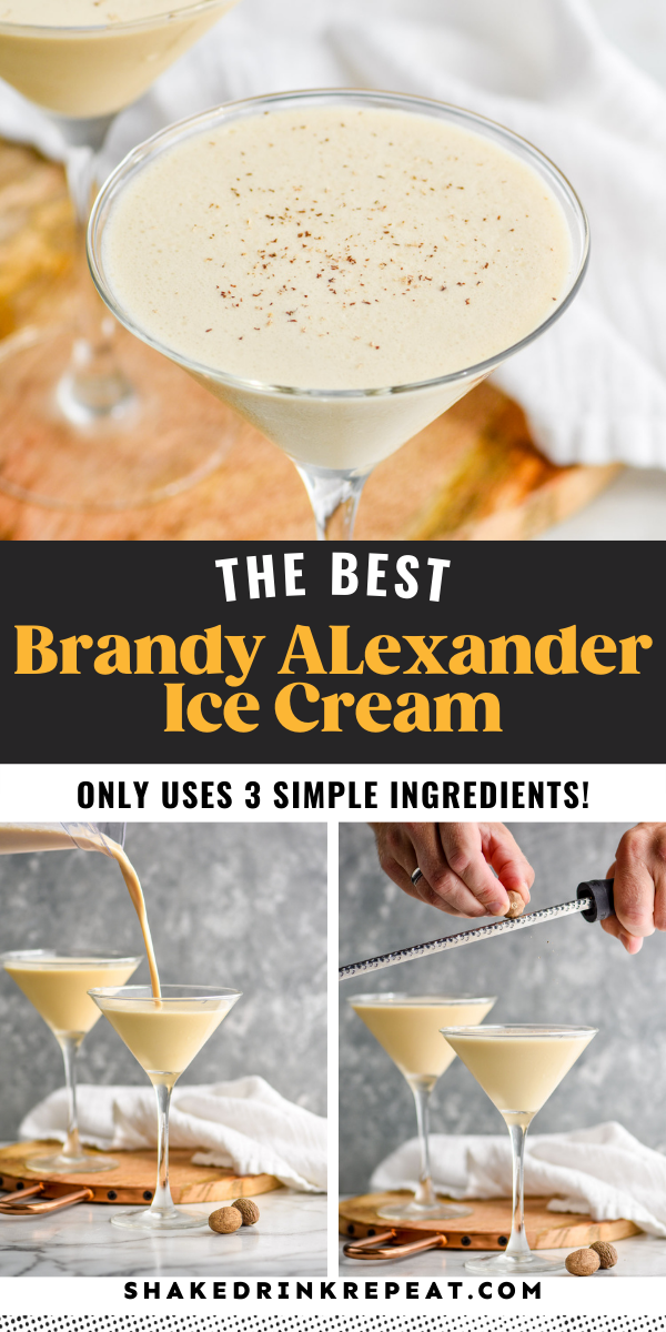 Brandy Alexander Ice Cream Shake Drink Repeat