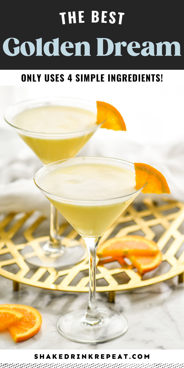 Golden Dream Shake Drink Repeat