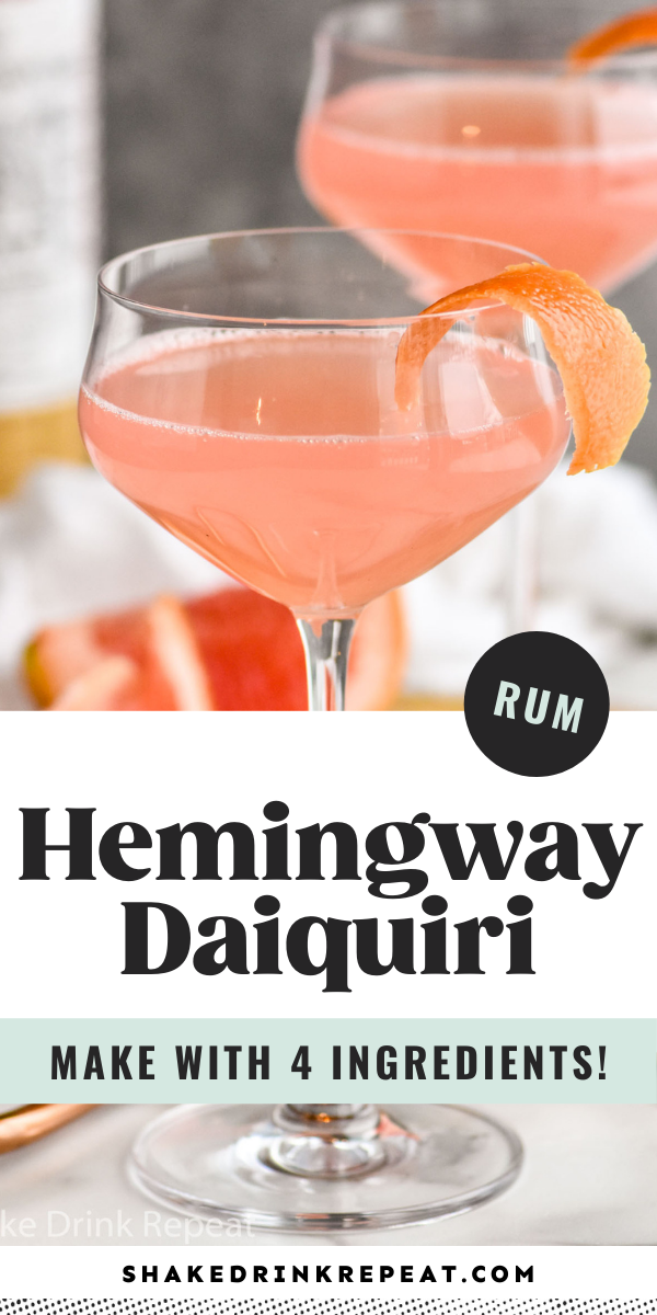 Hemingway Daiquiri Shake Drink Repeat