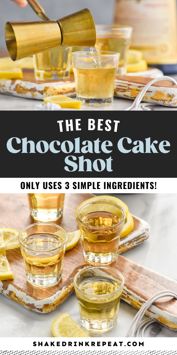 Chocolate Cake Shot Shake Drink Repeat