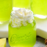 glass of Scooby Snack Shot with whipped cream