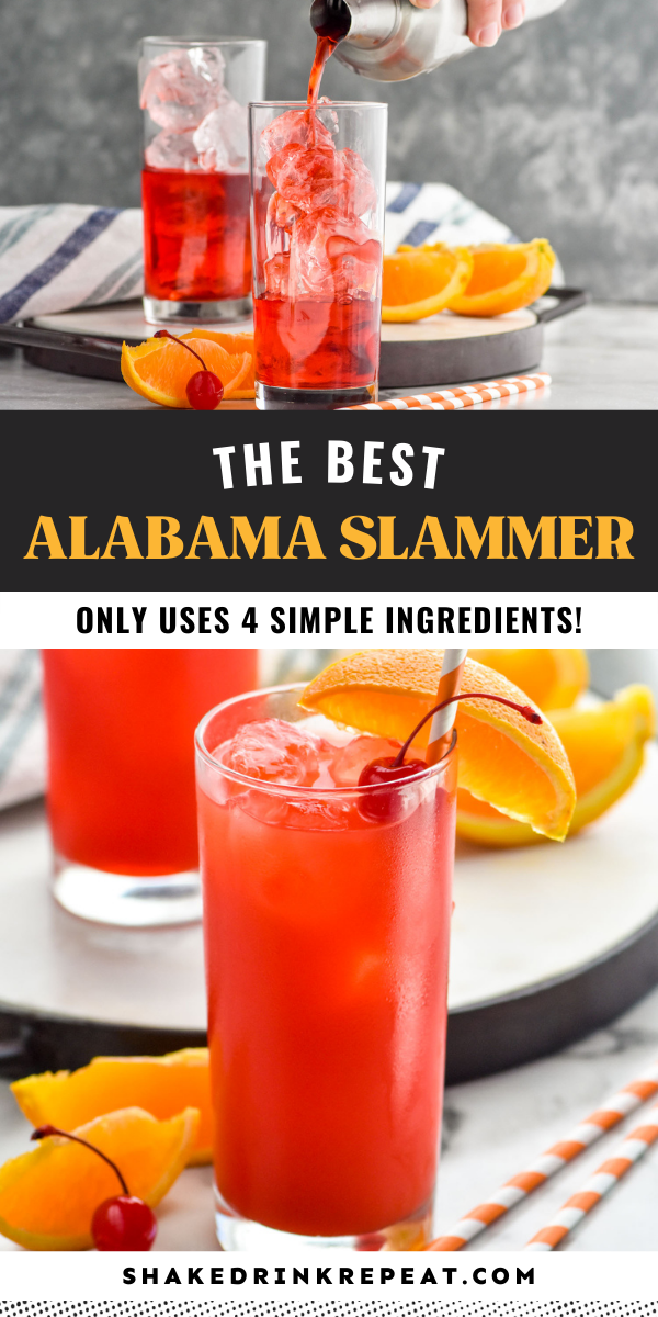 Alabama Slammer Shake Drink Repeat
