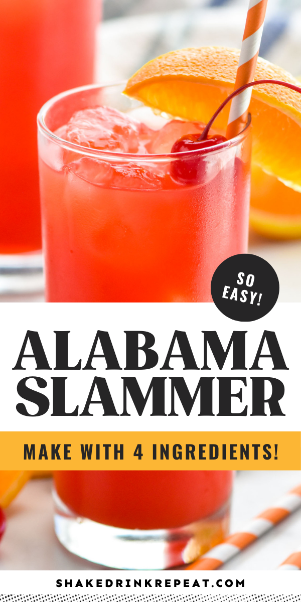 Alabama Slammer Shake Drink Repeat
