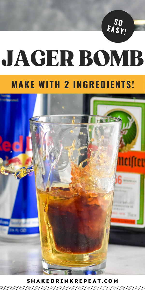 Jäger Bomb Shake Drink Repeat