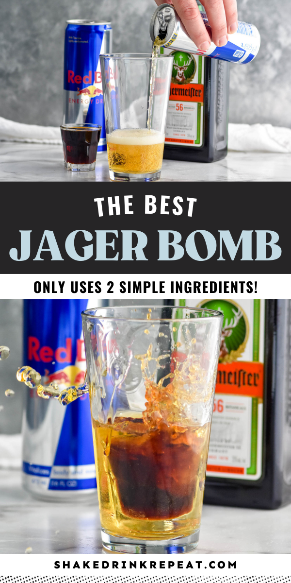 Jäger Bomb Shake Drink Repeat