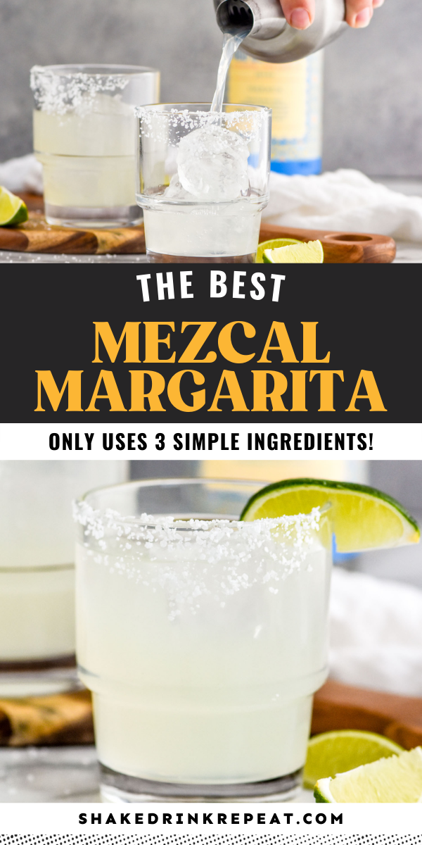 Mezcal Margarita Shake Drink Repeat