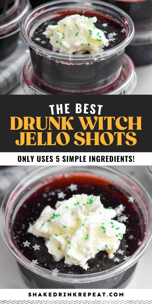 Drunk Witch Jello Shots Shake Drink Repeat