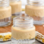 four shot glasses of Fuzzy Nipple recipe