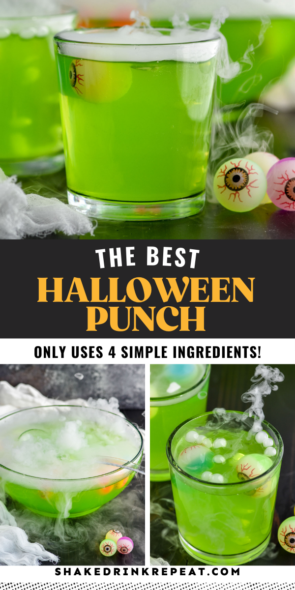 Halloween Punch Shake Drink Repeat