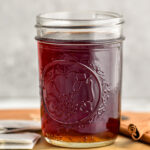 Photo of chai simple syrup.