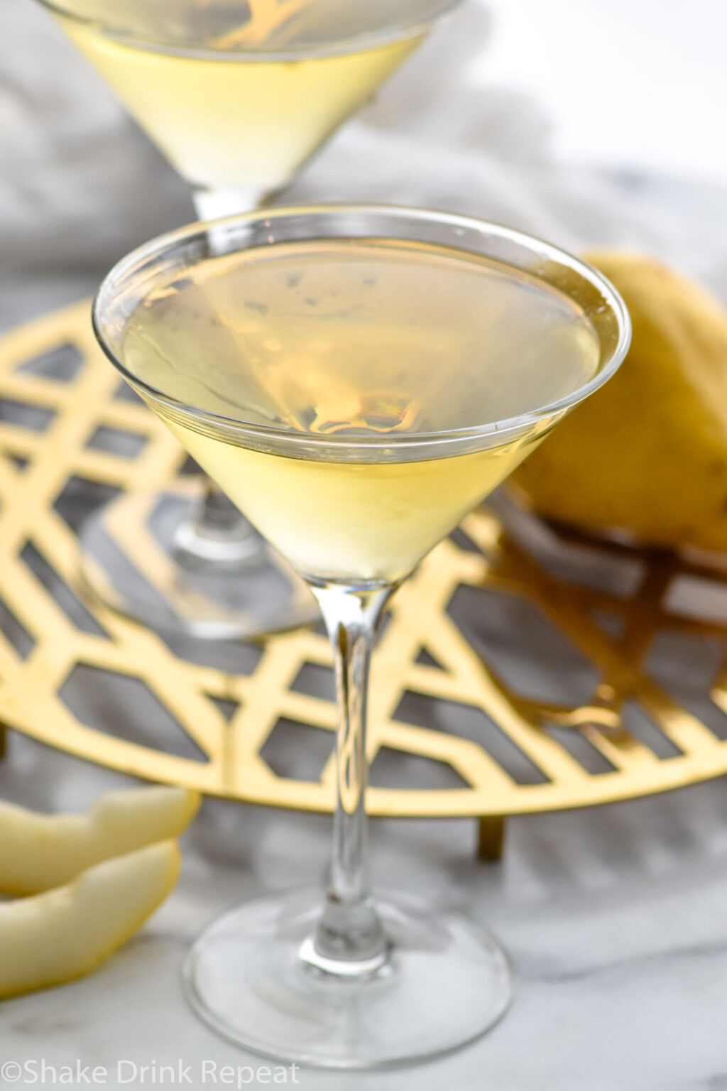 Pear Martini Shake Drink Repeat