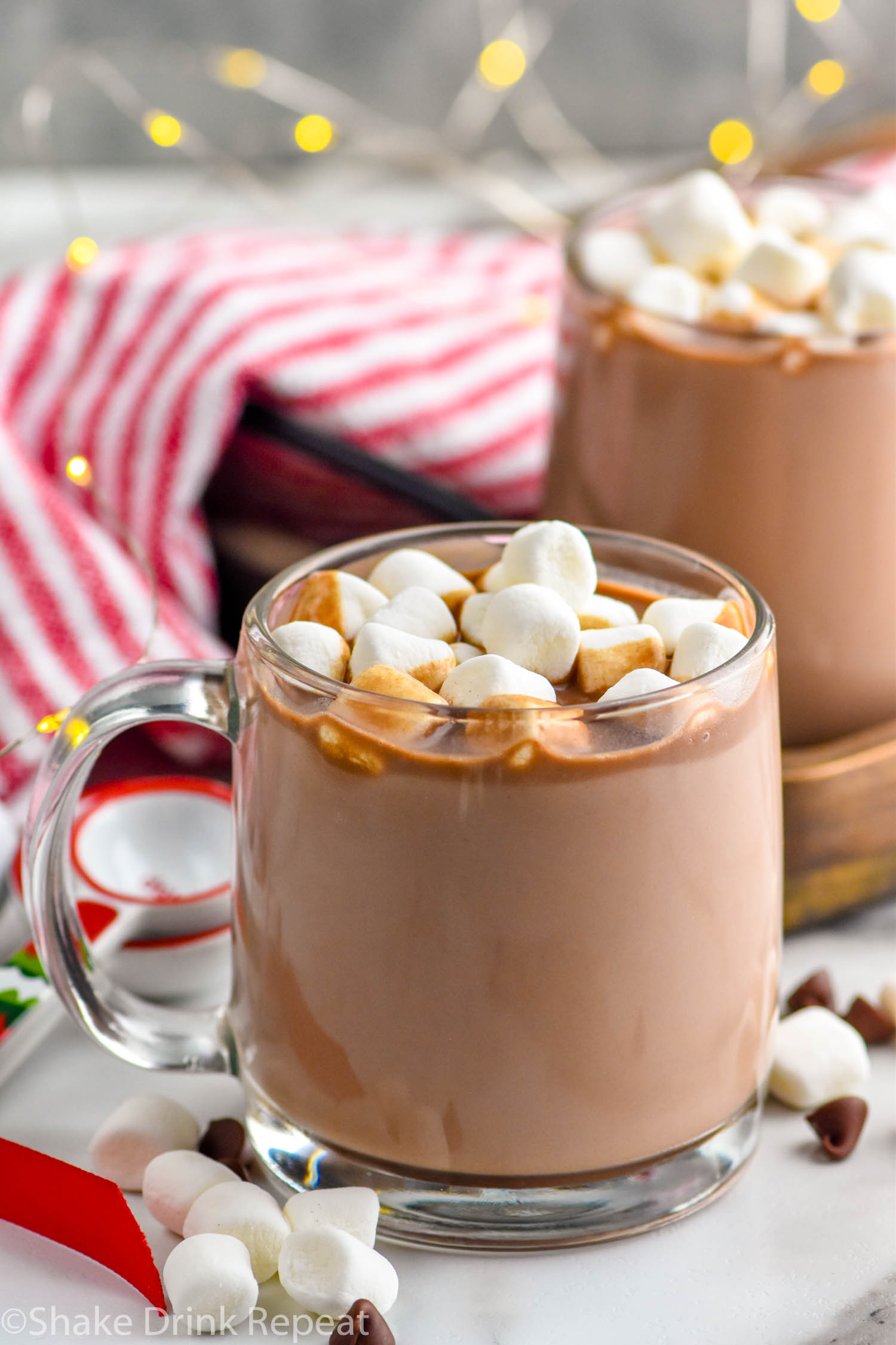 Crockpot Hot Chocolate - Shake Drink Repeat