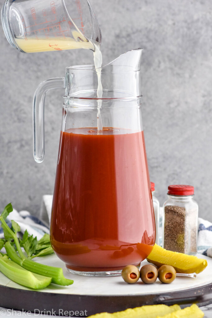 Bloody Mary Mix Shake Drink Repeat