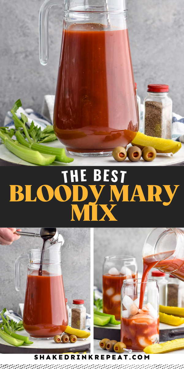 Bloody Mary Mix Shake Drink Repeat
