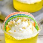 Close up photo of Pot 'O Gold Jello Shots