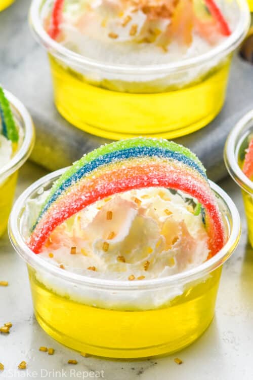 Pot 'O Gold Jello Shots Shake Drink Repeat
