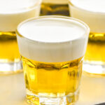 Side view of Mini Beer Shots