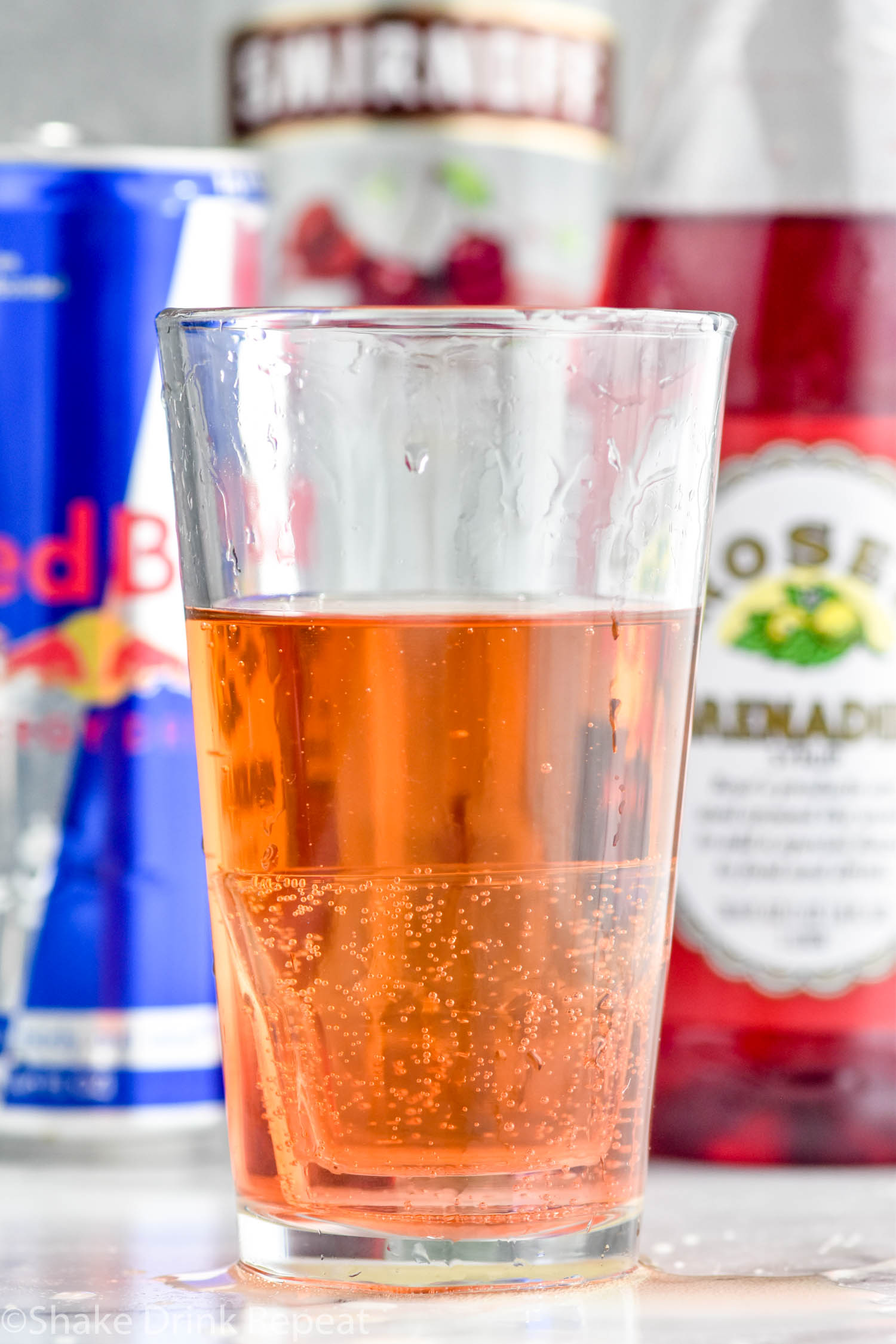 Cherry Bomb Shot Shake Drink Repeat