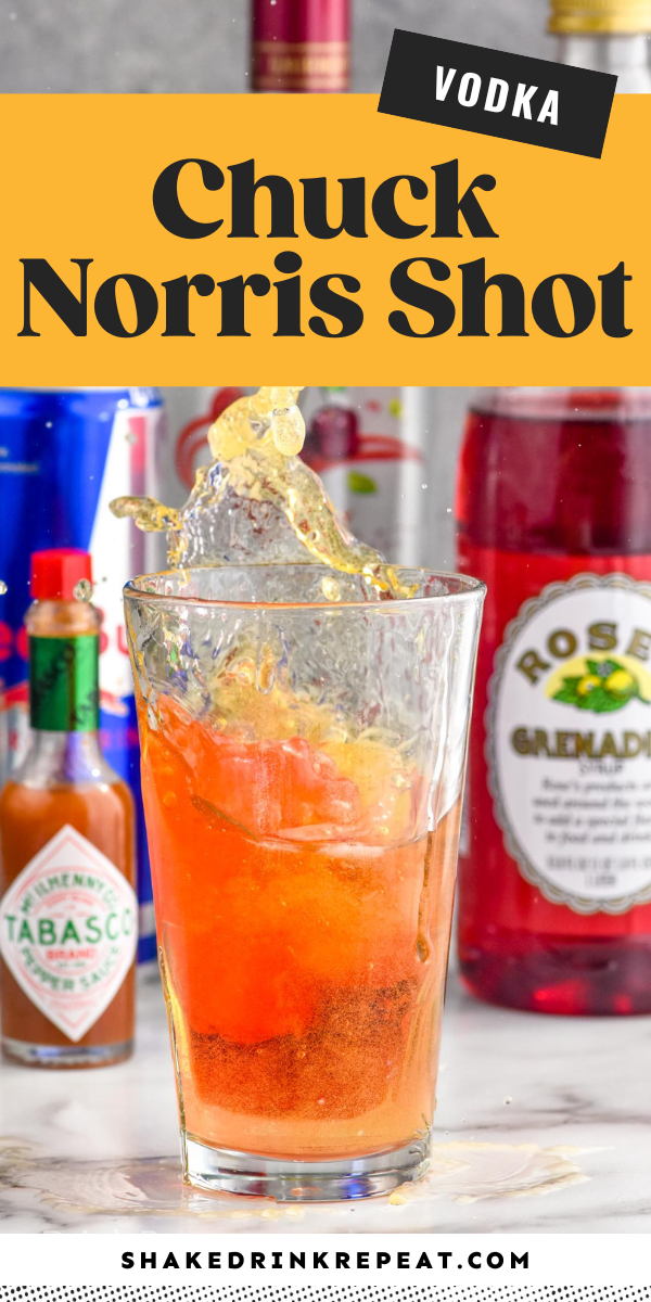 What Is The Chuck Norris Drink Chuck Norris Shot - Shake Drink Repeat